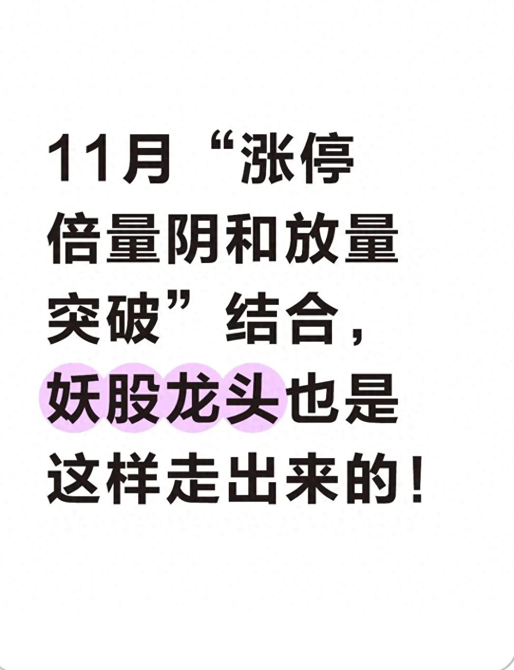 妖股启动密码_放量突破平台的选股公式_涨停倍量阴+放量突破