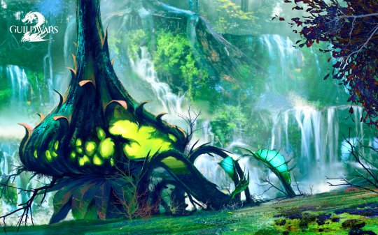 激战2美丽的花花草草