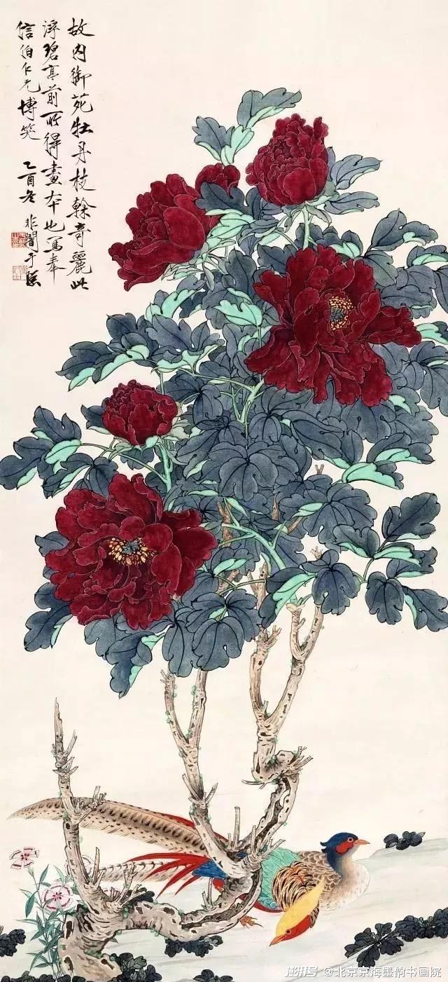 牡丹与吉祥图案寓意_富贵满堂牡丹是何意_牡丹寓意富贵吉祥