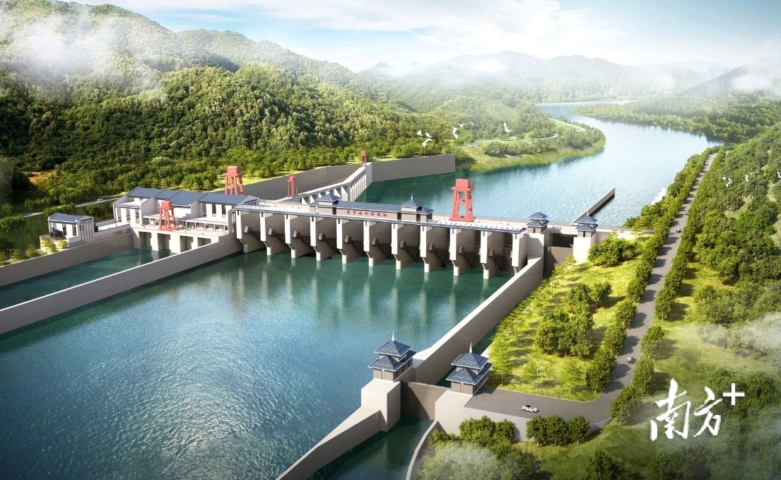 北江航道添新保障 粤水电参建黄茅峡水库