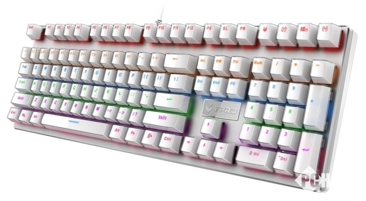 雷柏V700S冰晶版机械键盘评测_雷柏V700S冰晶版混彩背光游戏机械键盘_雷柏v500s合金版怎么样