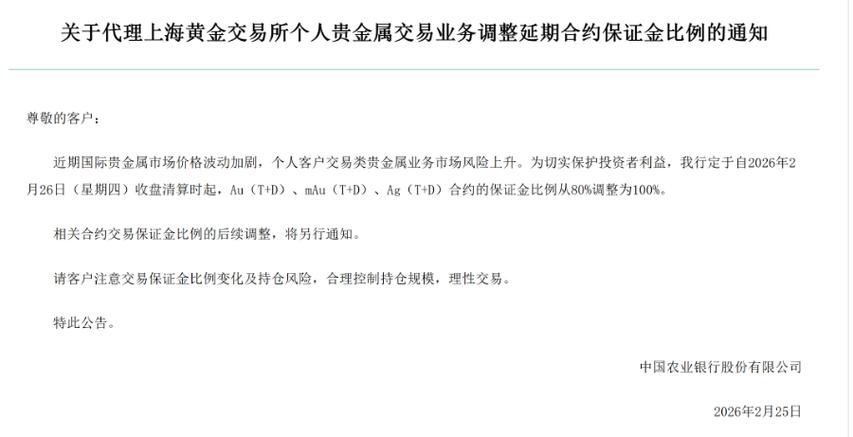 个人贵金属延期业务风险防范_银行贵金属保证金比例上调_工行的贵金属