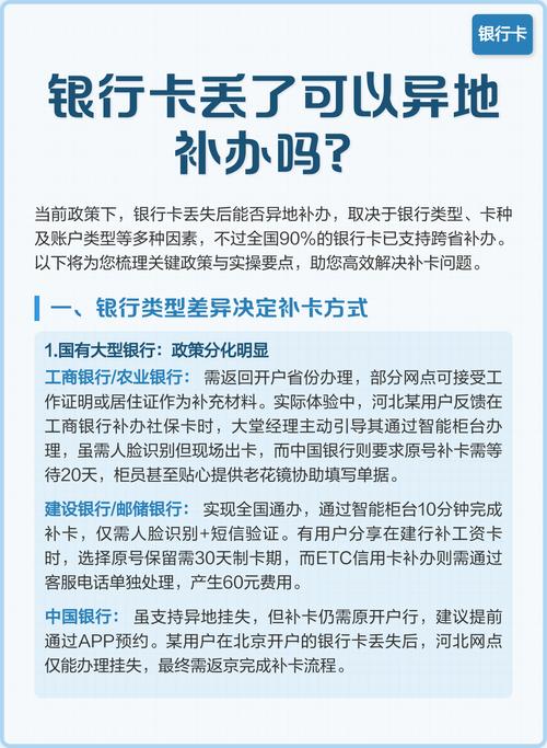 银行卡遗失补办手续_银行卡丢了能补办_银行卡挂失费用