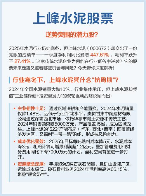 上峰水泥资金流向分析_上峰水泥三季报业绩解读_000672 资金流向